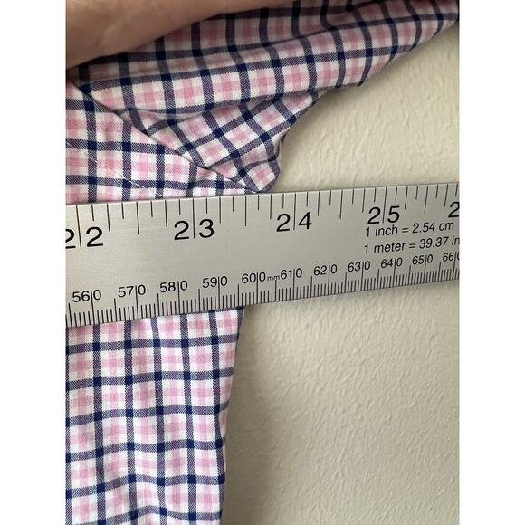 Lauren Ralph Lauren Mens Dress Shirt Classic Fit Non Iron Checked Button Down - Picture 7 of 10